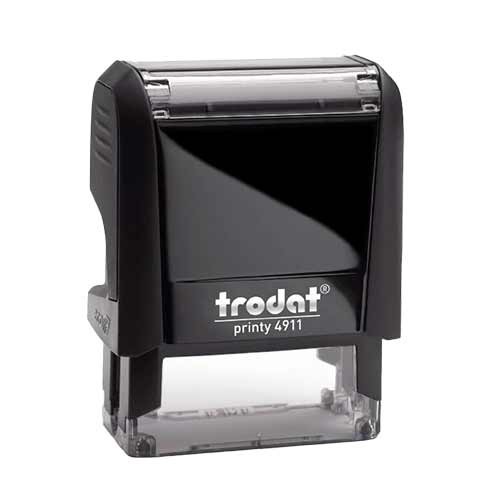 CARIMBO ECO PRINTY 4911 P4 PRETO 38X14MM TTD