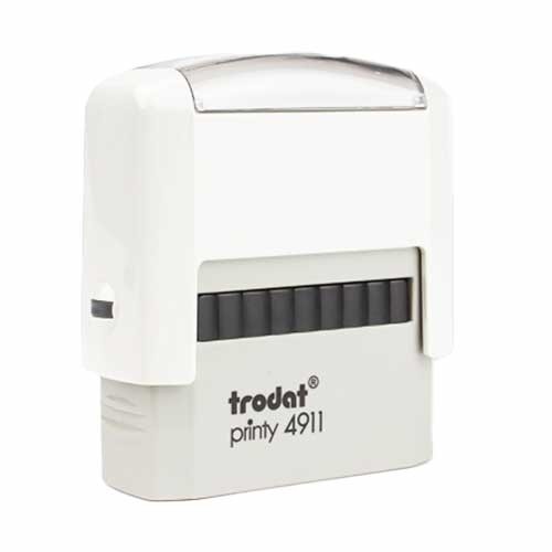 CARIMBO PRINTY 4911 P2 BRANCO 38X14MM TTD