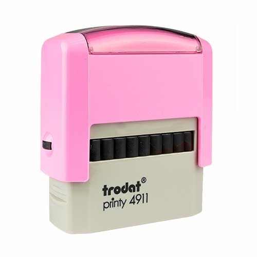 CARIMBO PRINTY 4911 P2 PASTEL ROSA 38X14MM TTD