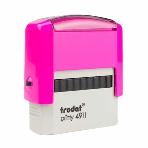 CARIMBO PRINTY 4911 P2 PINK 38X14MM TTD
