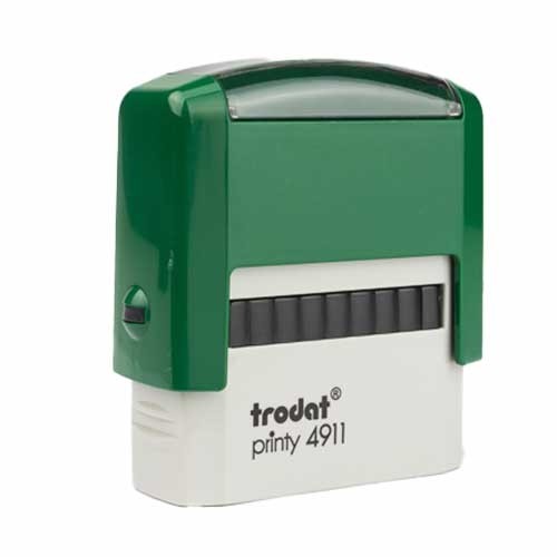 CARIMBO PRINTY 4911 P2 VERDE 38X14MM TTD