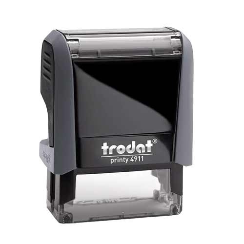 CARIMBO ECO PRINTY 4911 P4 CINZA 38X14MM TTD